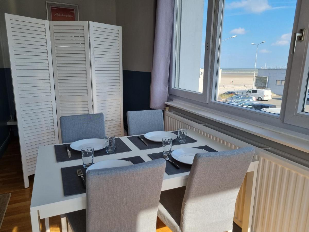 Studio Malouin - Sur La Digue De Malo Les Bains Avec Vue Sur Mer Eksteriør bilde