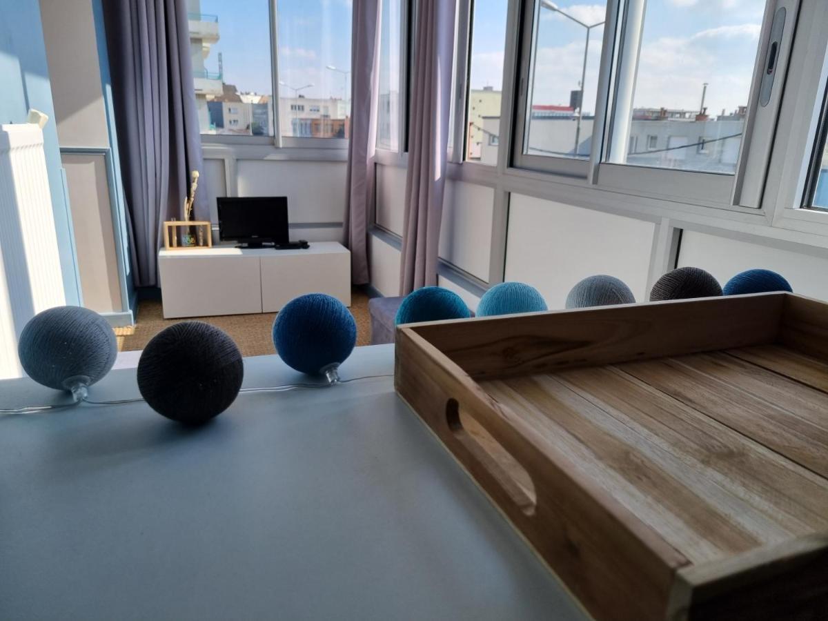 Studio Malouin - Sur La Digue De Malo Les Bains Avec Vue Sur Mer Eksteriør bilde